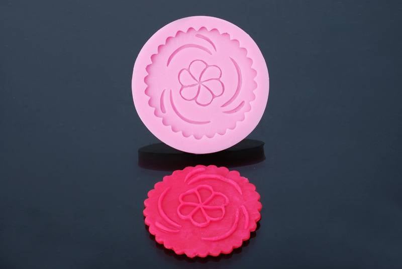 Siliconen Mal - Cupcake fantasie 7cm