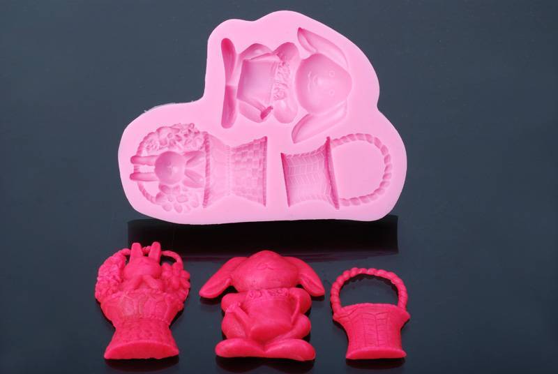 Siliconen Mal - Paashaas 15x11cm