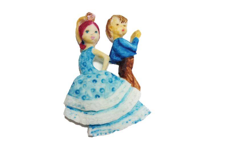 Siliconen Mal - Tango dansers