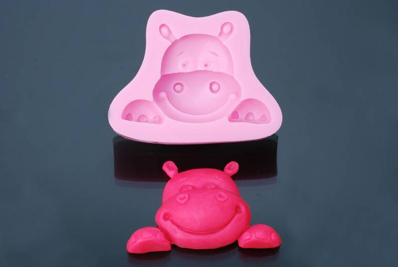 Siliconen Mal - Nijlpaard