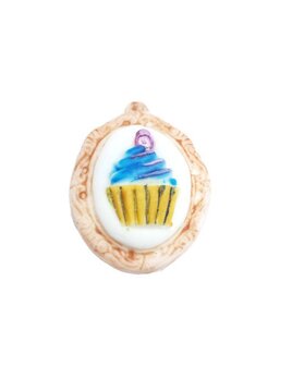 Siliconen Mal - Fancy Cupcake 3,5cm