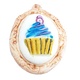 Siliconen Mal - Fancy Cupcake 3,5cm