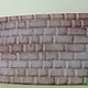 Siliconen Mal - Stenen muur 14,5 x 8,5cm