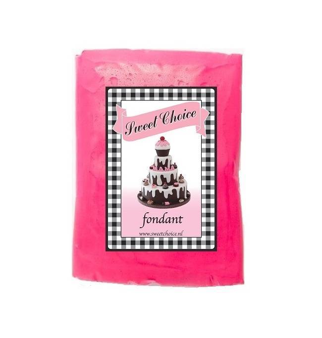 Roze fondant 250g