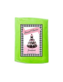 Groene fondant 250g