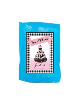 Blauwe fondant 250g