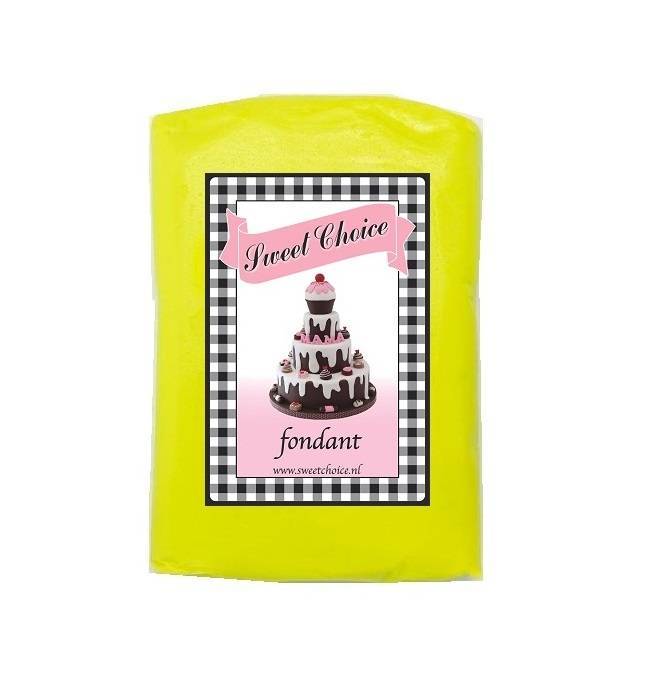 Lime groene fondant 250g
