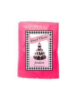 Roze fondant 1kg (4x250g)