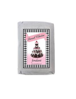 Grijze fondant 250g (4x250g)