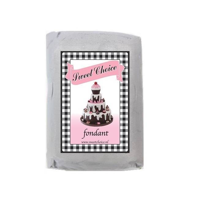 Grijze fondant 250g (4x250g)