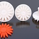 Uitstekers Zonnebloem, Margriet en Gerbera. Set 3 stuks 5cm, 6cm, 7cm