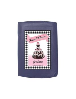 Navy blauwe fondant 250g (4x250g)