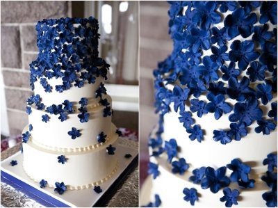 Navy blauwe fondant 250g