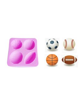 Siliconen mal - Voetbal Basketbal Rugby Baseball