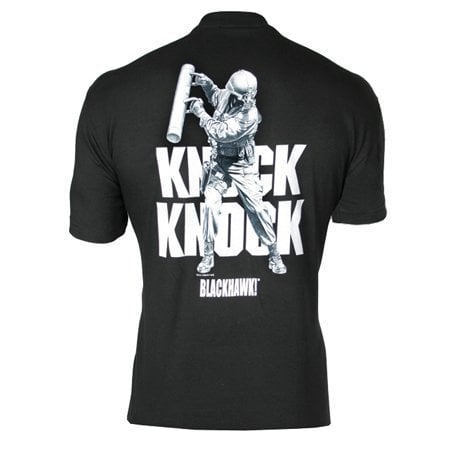 Blackhawk! BLACKHAWK! Dynamic Entry Knock Knock T-Shirt