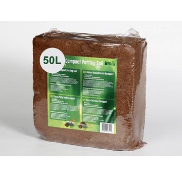 Kokos Kompakte Blumenerde Brick 50L