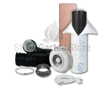 Can Fan  RK 100 Rohr Lite 300PL Filter Abluft Set Ø100mm 240m³/h