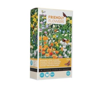 Buzzy Friendly Flowers Blumenmischung für Schmetterlinge 15m²