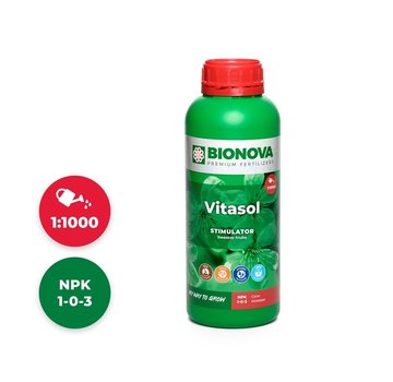 Bio Nova BN VitaSol Organisches Bodenverbesserungsmittel 1 Liter