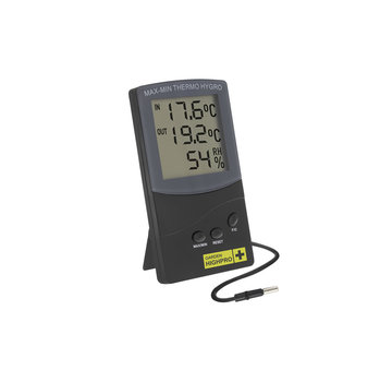 Garden Highpro Digital Thermo-Hygrometer Medium In-Out