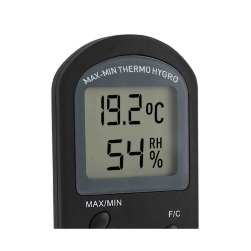 Digitale Max Min Gewächshaus Garten Thermometer für den Innen und