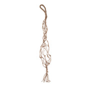 House Nordic Chennai Hanging Flowerpot Rope - Hängendes Blumentopfseil in natur excl. Topf