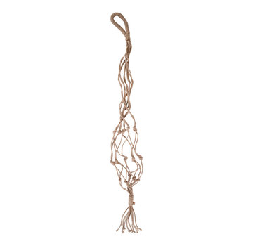 House Nordic Chennai Hanging Flowerpot Rope - Hängendes Blumentopfseil in natur excl. Topf