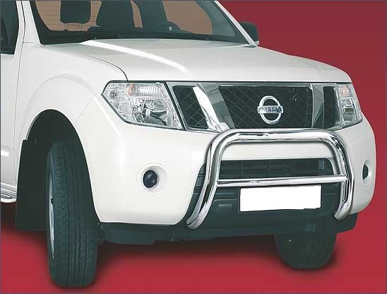 Pushbar 76mm - Nissan D40 King Cab/Dubbel Cabine - 2005 tot 2015