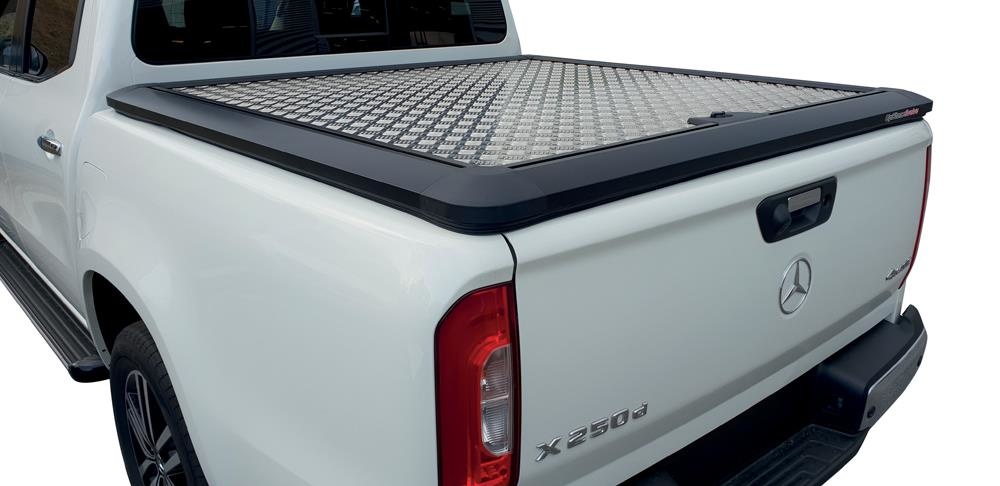 ALUMINIUM TONNEAU COVER MERCEDES X CLASS DOUBLE CAB 2016+