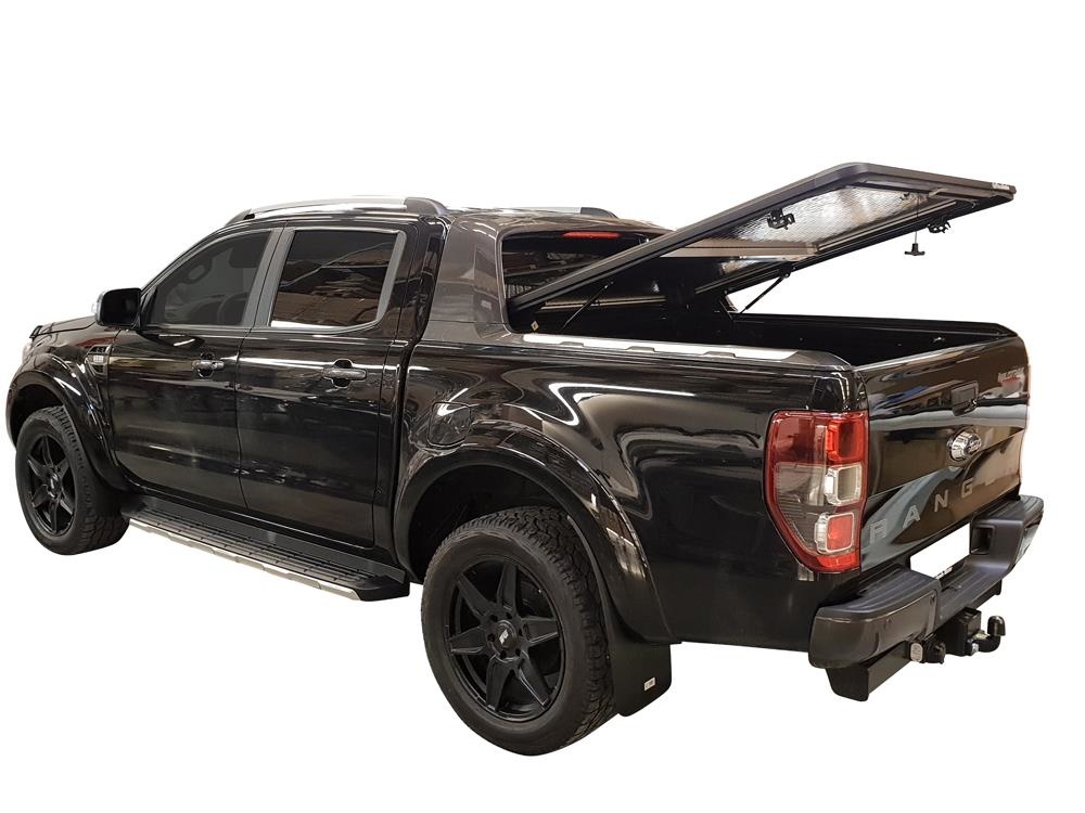 ALUMINIUM TONNEAU COVER FORD RANGER 2012+ WILDTRAK DOUBLE CAB/SUPER CAB