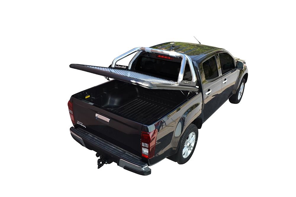 ALUMINIUM TONNEAU COVER ISUZU D-MAX 2012+ CREW CAB