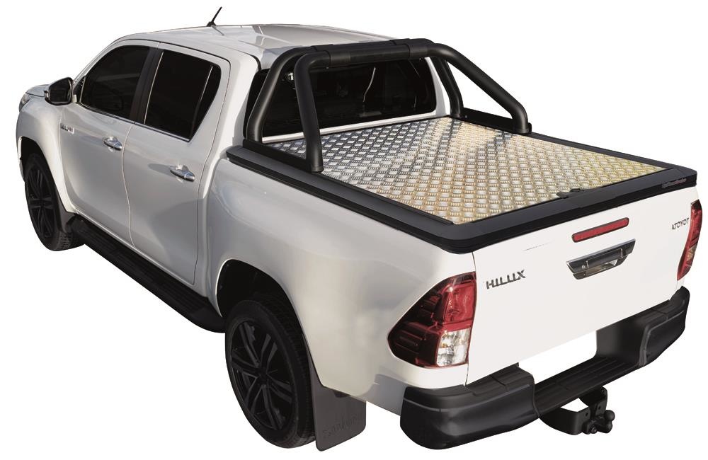 ALUMINIUM TONNEAU COVER TOYOTA HILUX/REVO DBLE CAB 2016+