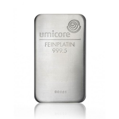 Platinum bar 1000 gram (1 kg.) Platinum bar 1000 gram (1 kg.)