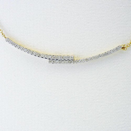 14 krt. geel gouden collier 14 krt. geel gouden collier