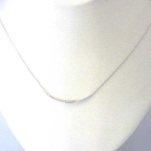 14 krt wit gouden collier 14 krt wit gouden collier
