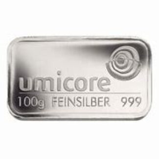 Silver bar 100 gram