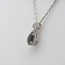 ROS  Jewel Design witgouden collier en hanger gezet met saffier en briljanten