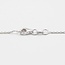 ROS  Jewel Design witgouden collier en hanger gezet met saffier en briljanten