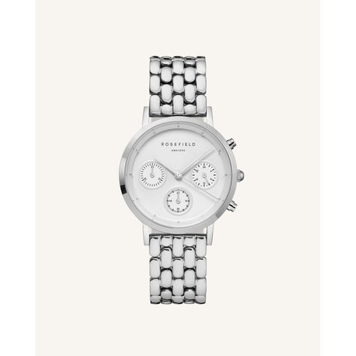 Horloge The Gabby White Silver Horloge The Gabby White Silver
