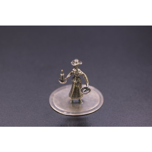 Occasion zilver miniatuur servicester 7.3gr E.RR Occasion zilver miniatuur servicester 7.3gr E.RR
