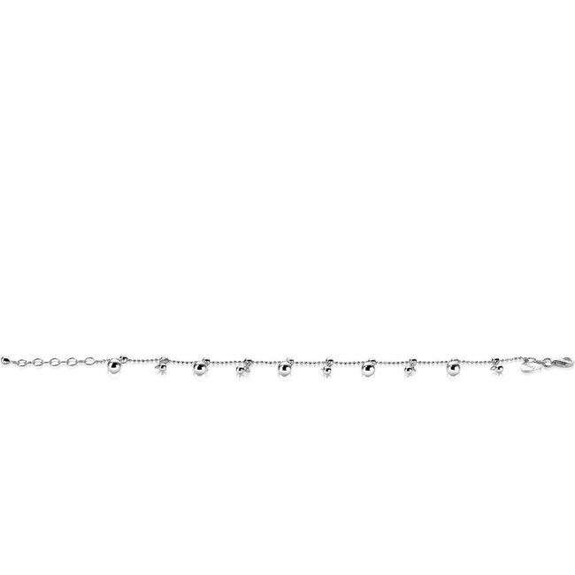 ZINZI zinzi collier zic1985/ armband zia1985 met bolletje set pijs