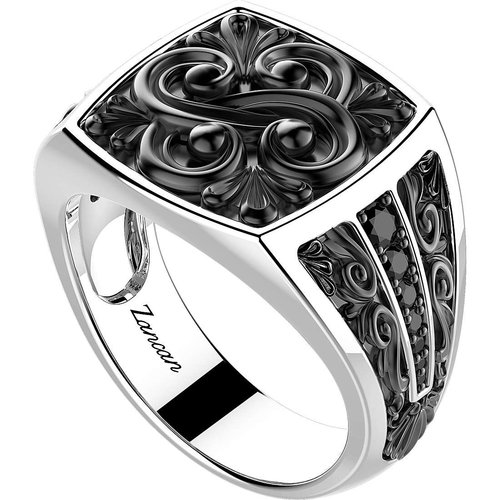 zancan zilver heren ring exa147 HH.RR zancan zilver heren ring exa147 HH.RR