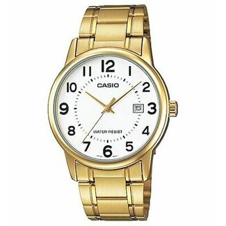 casio CASIO MTP-V002G-7BUDF DI DAMES HORLOGE  OR.