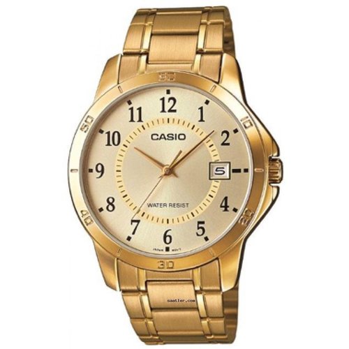 casio CASIO MTP-V004G-9BUDF DI HEREN HORLOGE OR. casio CASIO MTP-V004G-9BUDF DI HEREN HORLOGE OR.