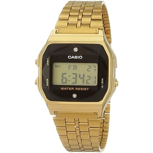 casio A159WGED-1DF DI HEREN HORLOGE OR. casio A159WGED-1DF DI HEREN HORLOGE OR.