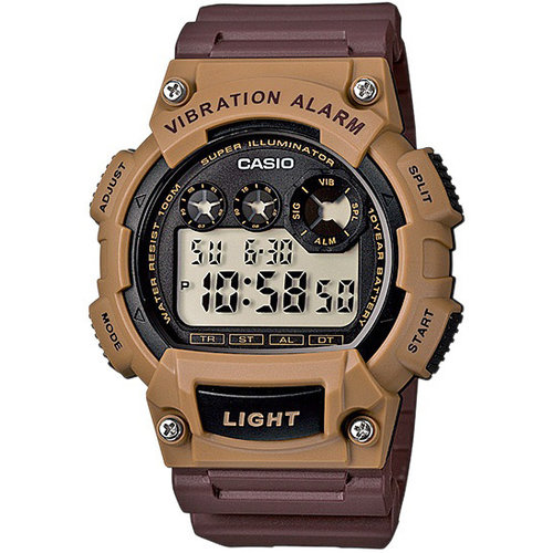 casio W-735H-5AVDF DI HEREN HORLOGE OR. casio W-735H-5AVDF DI HEREN HORLOGE OR.