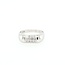 Occasion 18 karaat wit gouden ring 0.20 krt briljanten 3.74 gram