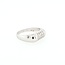 Occasion 18 karaat wit gouden ring 0.20 krt briljanten 3.74 gram