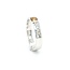 18k witgouden ring met Fancy color Diamond The orange Delight
