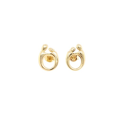 14 krt. yellow gold Mamour ear studs 14 krt. yellow gold Mamour ear studs